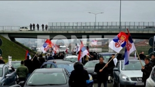 Blokada autoputa E75